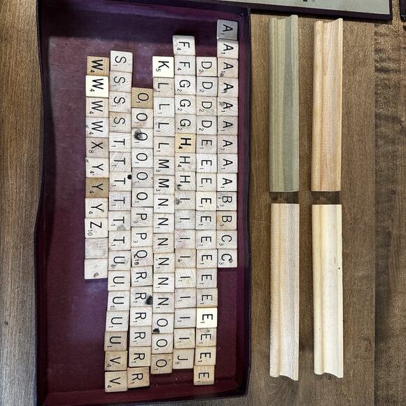 1948-1953 Vintage SCRABBLE Board Game Selchow & Righter - Picture 9 of 9